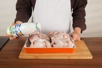 Цыплята-корнишоны с ароматной рисовой начинкой
