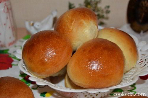 Сдобные булочки в хлебопечке. Фото.