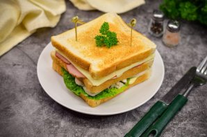 Клубный сэндвич с курицей