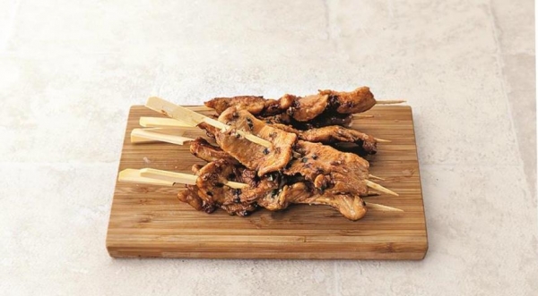 Шашлычки-сатай из индейки с арахисовым соусом, пошаговый рецепт с фото